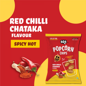 popcorn chips red chilli chataka flavour