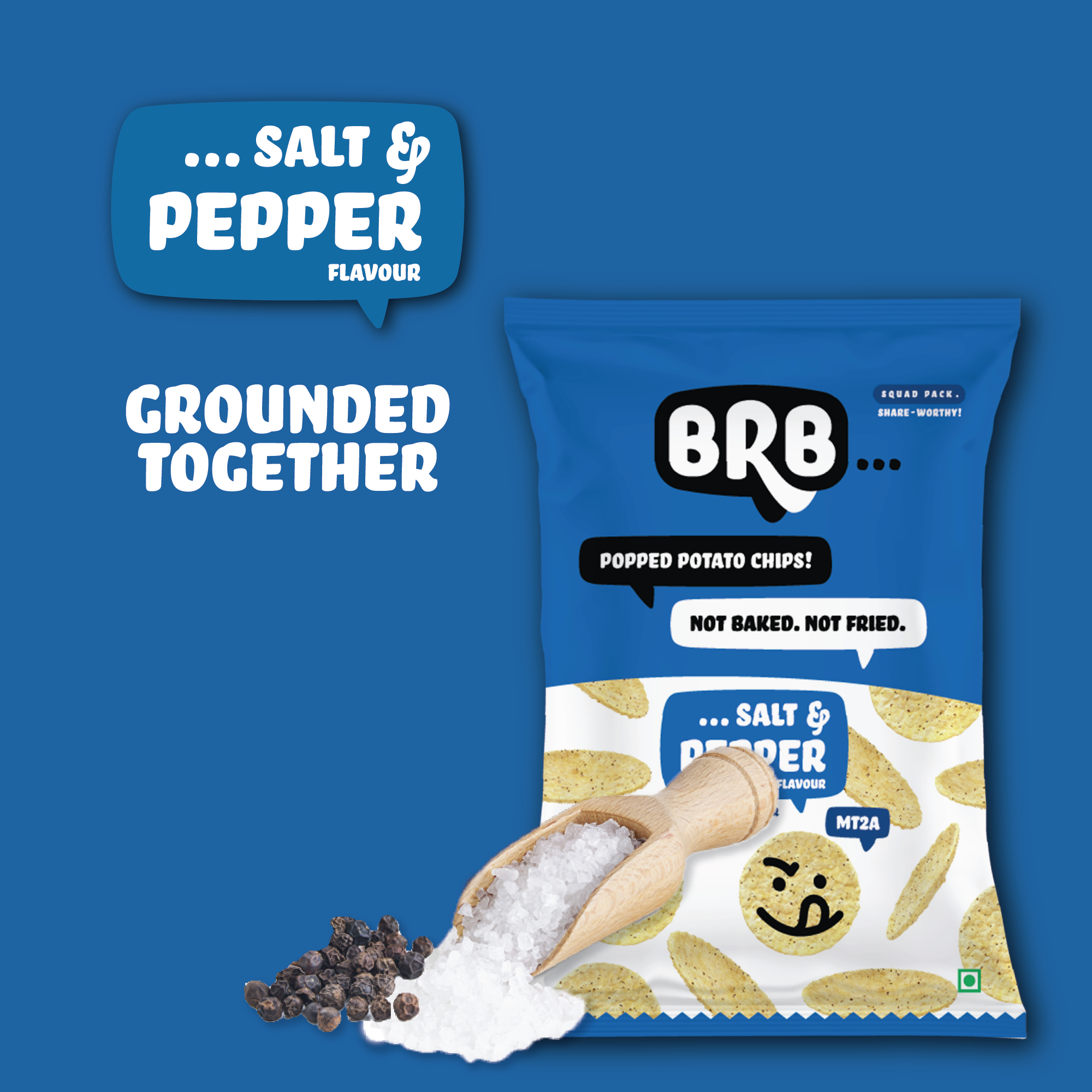 POTATO POPPED CHIPS SALT AND PEPPER FLAVOUR – Doshi International