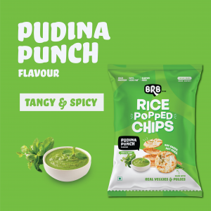 rice popped chips pudina punch flavour