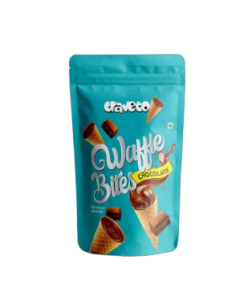 MILK CHOCOLATE WAFFLE BITES